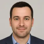 male avatar representing a person who left review