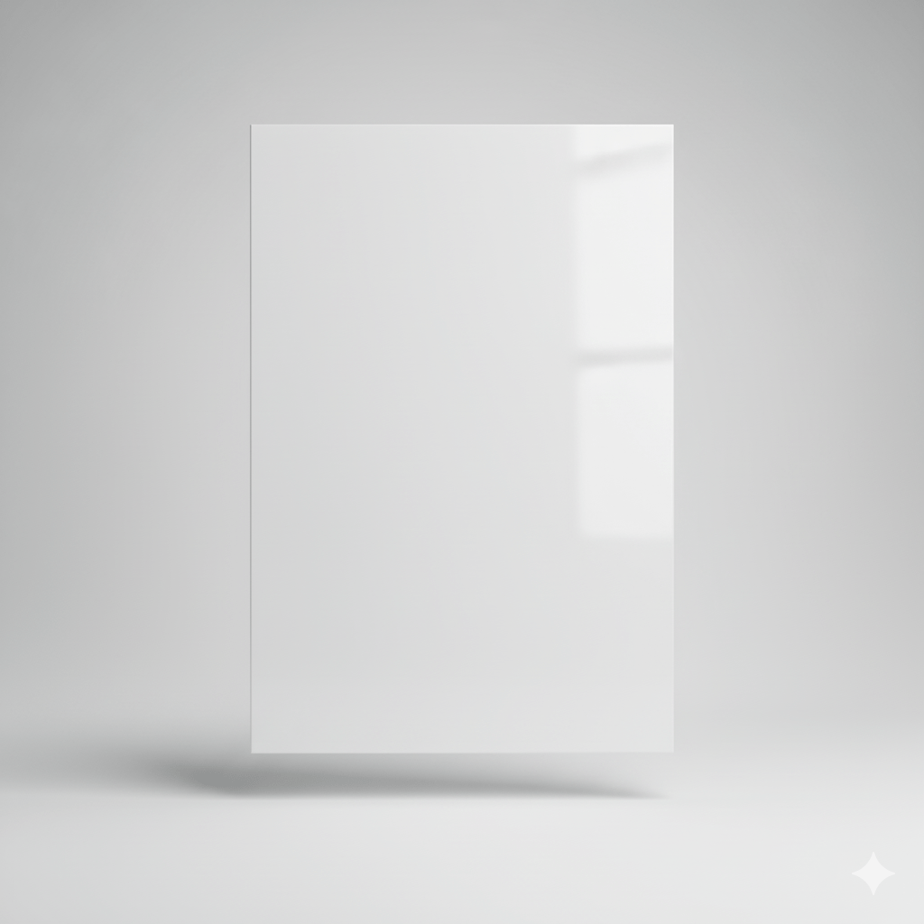 High Gloss White Cabinet Door Sample
