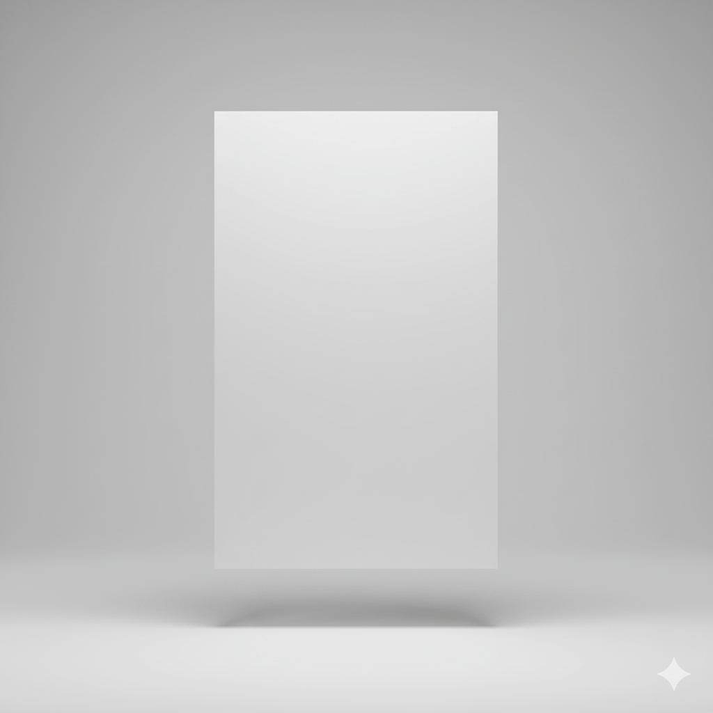 Matte White Cabinet Door Sample